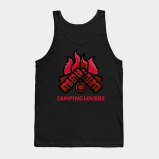 Camping Lovers Campfire Tank Top